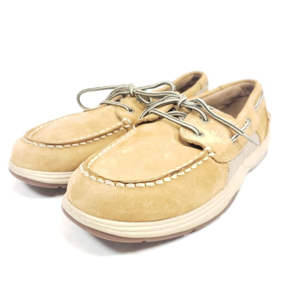 Sperry Kids Tan Boat Shoes